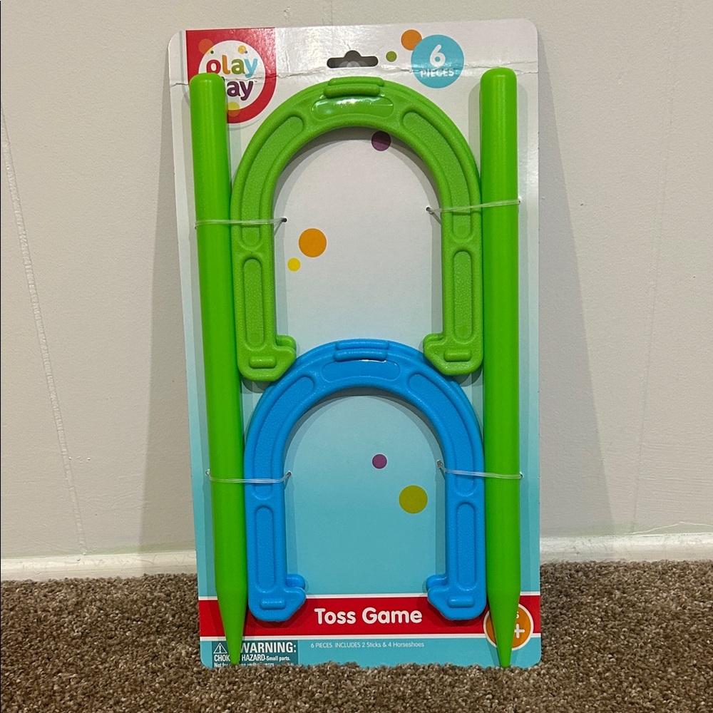 ⚡️ Walmart Play Day Green and Blue Toss Game NWT